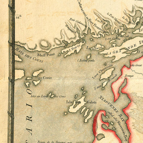 New York, 1776, Province of New York, Northern Section