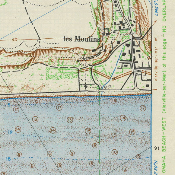 Omaha Beach – East, Normandy, France 1944