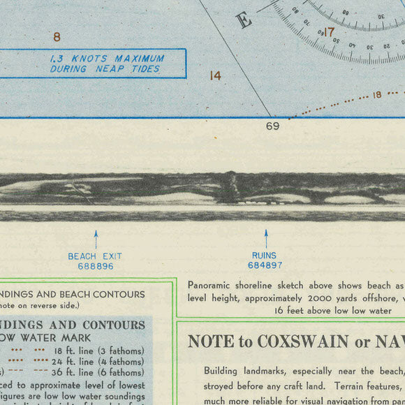 Omaha Beach – East, Normandy, France 1944