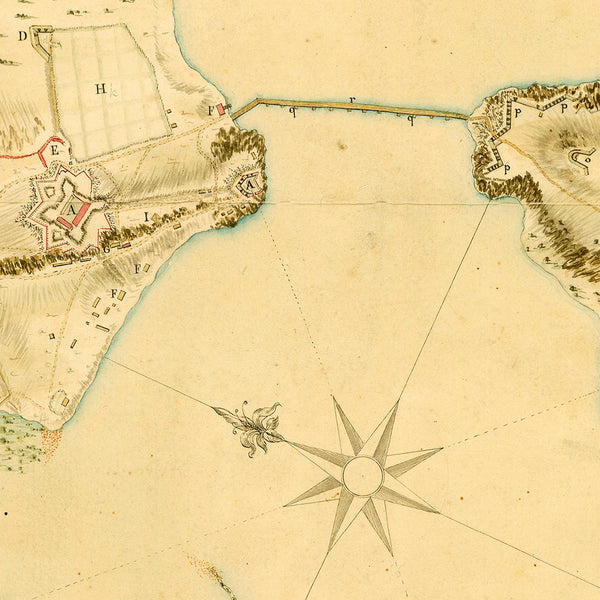 New York, 1777, Ticonderoga, Mount Independence, Mount Hope, Revolutionary War Plan
