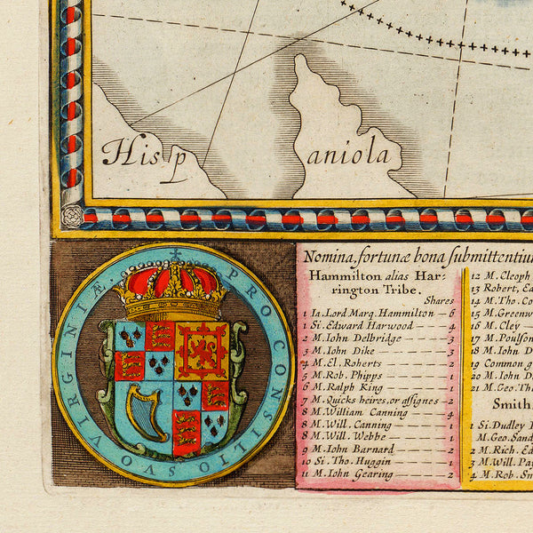 Bermuda, 1630, Mappa Æstivarum Insularum, Barmudas, Blaeu Map (II)