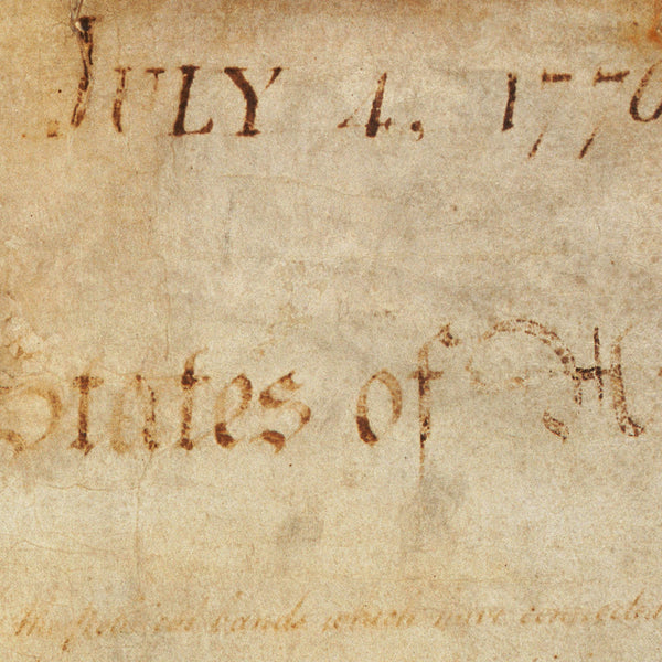 Declaration of Independence, 1776, Premium Edition Replica