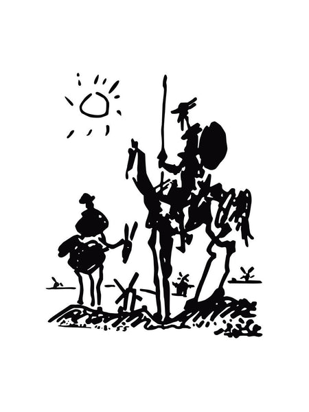 Don Quixote, 1955, Pablo Picasso, Fine Art Print (II)