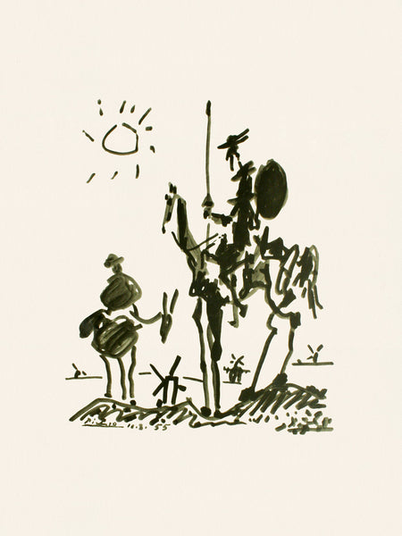 Don Quixote, 1955, Pablo Picasso, Fine Art Print (I)