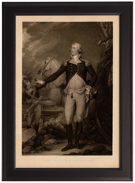General George Washington, Portrait, Fine Art Print