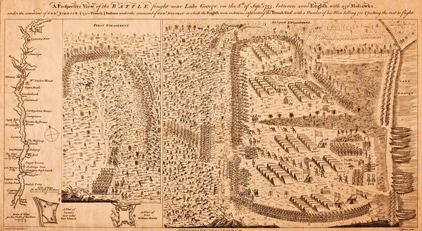 New York, 1755, Battle of Lake George, French & Indian War (II)