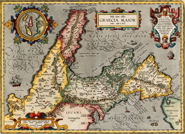 Magna Graecia, 800-200 BC, Regions of Ancient Greece in Southern Italy