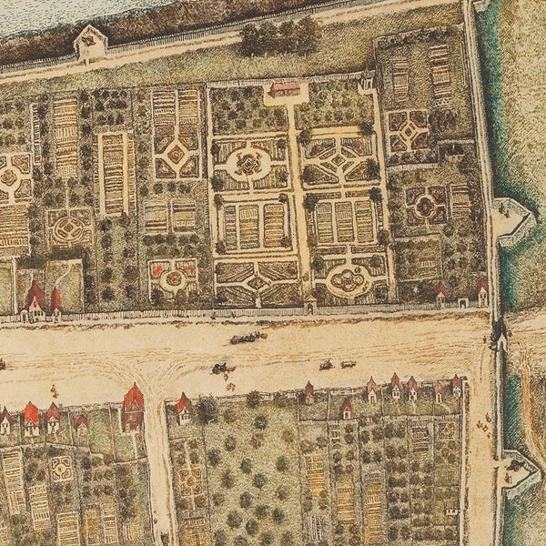 New York, 1660, Castello Plan, New Amsterdam