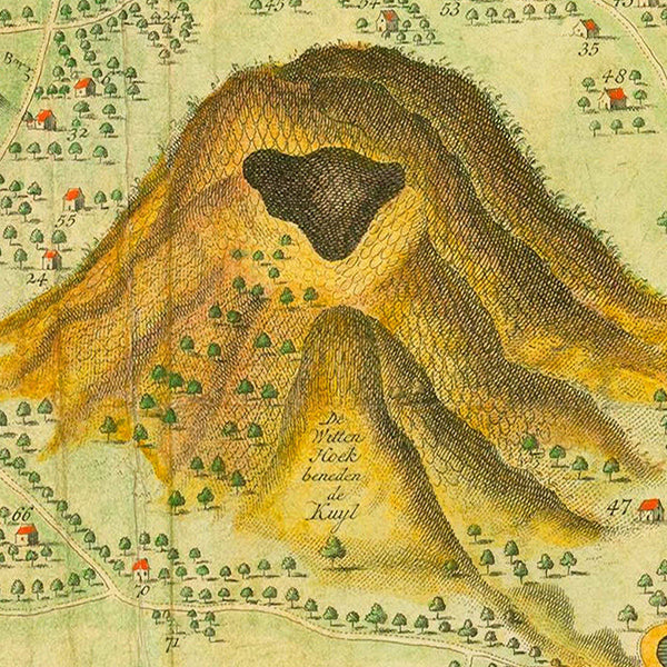 Caribbean, 1775, St. Eustatius, Ottens, Old Map
