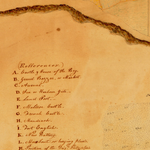 Tripoli, 1804, Battle of Tripoli Harbor, Barbary Wars, US Navy, USMC, Plan & View