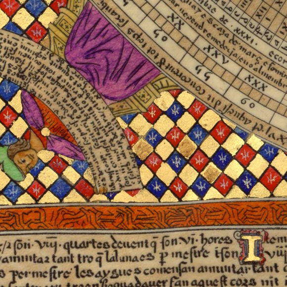 Cosmographical Diagram from the Catalan Atlas
