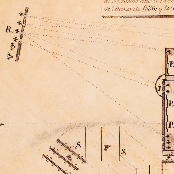 Texas, 1836, the Alamo, Manuscript Plan, Texas Revolution