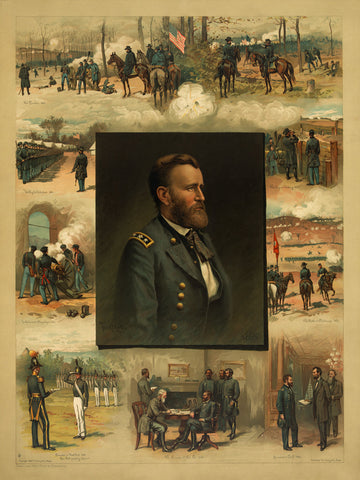 General Ulysses S. Grant, West Point to Appomattox, Portrait & Military Career