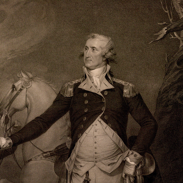 General George Washington, Portrait, Fine Art Print