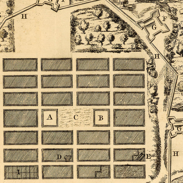 Canada, 1749, Halifax, Nova Scotia, Harris Plan