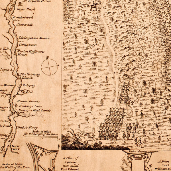 New York, 1755, Battle of Lake George, French & Indian War (II)
