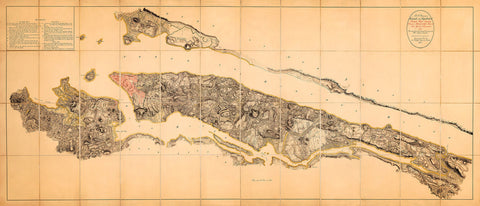 New York, 1782, GB War Office HQ Revolutionary War Map