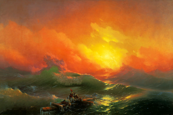 The Ninth Wave, 1850, Aivazovsky, Painting, Fine Art Print